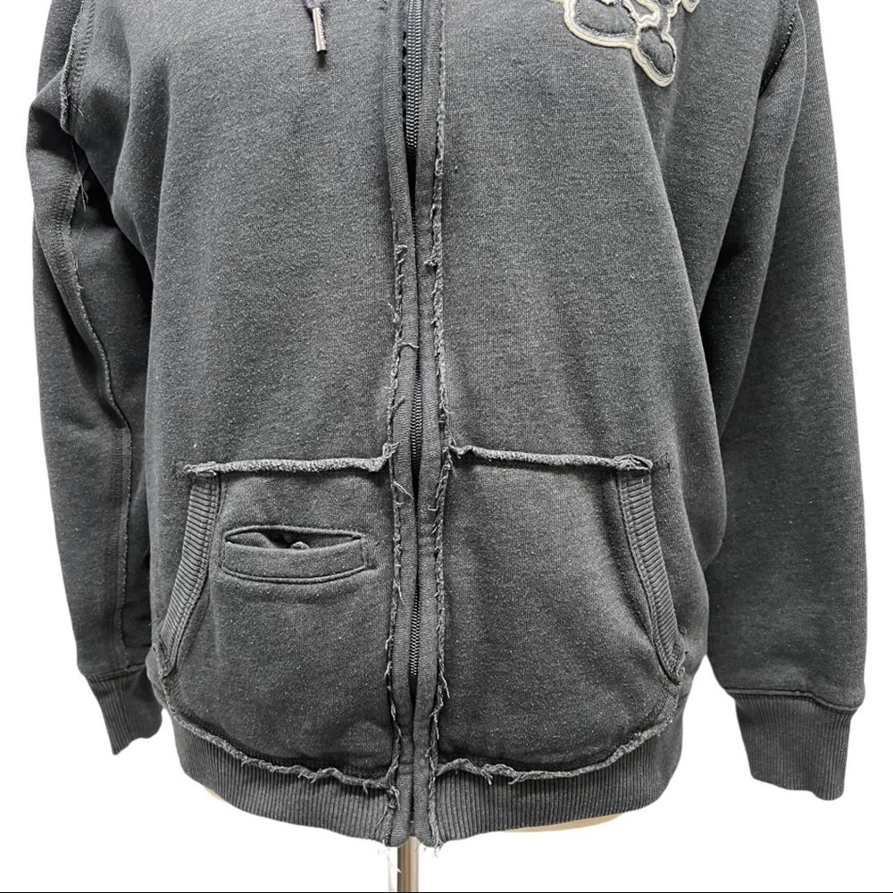 Disney Parks 55th Anniversary Shaggy Fleece Lined Full Zipper MickeyHoodie - Picture 3 of 14